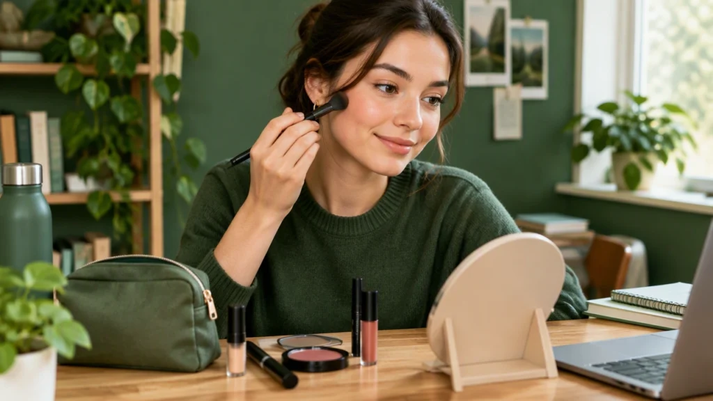 everyday makeup for work and school