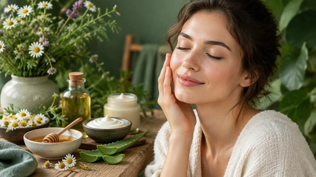 Thành phần tự nhiên cho chăm sóc da nhạy cảm: Dịu nhẹ, nuôi dưỡng và không gây kích ứng