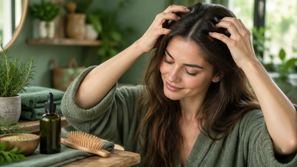 Nghề làm đẹp: Thói quen chăm sóc da đầu giúp tóc mọc khỏe và dày hơn từ chân tóc