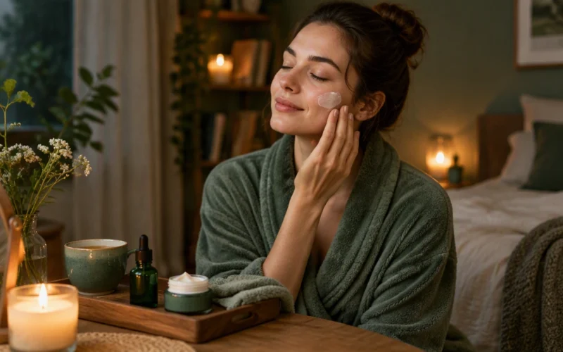stress relief beauty rituals for better sleep